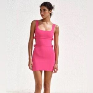 Elegant Pink Bodycon Dress
